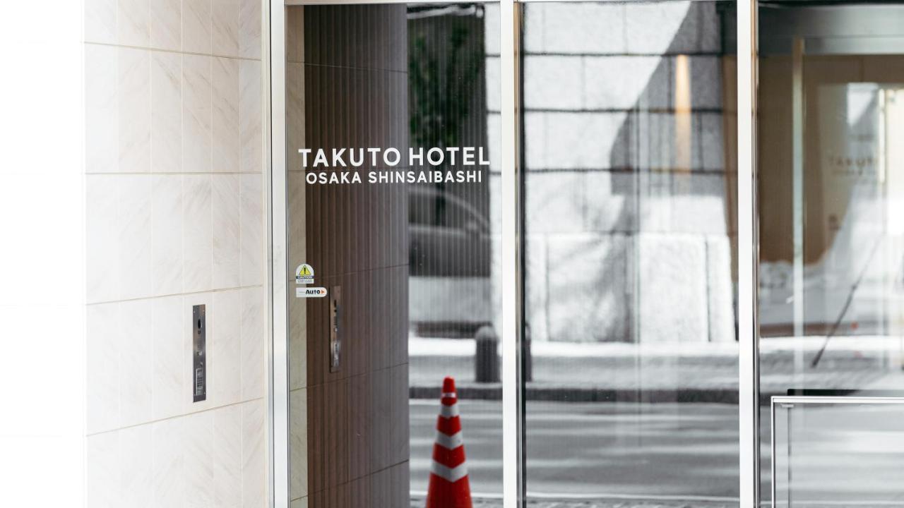Takuto Hotel Osaka Shinsaibashi Kültér fotó